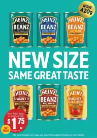 Farmer Jack's catalogue week 43 Page 10: Heinz Baked Beans or Spaghetti €1,75