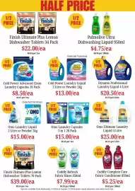 Farmer Jack's catalogue week 43 Page 13: Cold Power Advanced Clean Laundry Capsules €8,50, Omo Laundry Capsules 3 in 1 €15,00