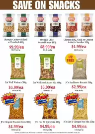 Farmer Jack's catalogue week 43 Page 18: Olympic Choc Coated Range €8,99, JC's Sunflower Kernels €2,99