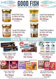 Farmer Jack's catalogue week 43 Page 23: Quest Protein Snacks €3,75, Nabisco Captain's Table Water Crackers €1,50