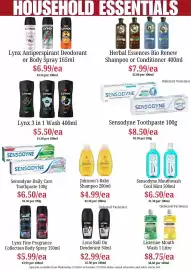 Farmer Jack's catalogue week 43 Page 35: Johnson's Baby Shampoo €4,99, Sensodyne Mouthwash Cool Mint €6,50