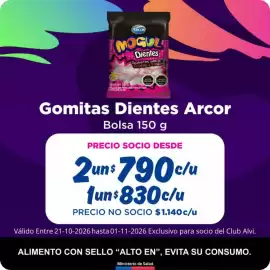 Catálogo Alvi Página 3: Arcor - gomitas dientes €830,00