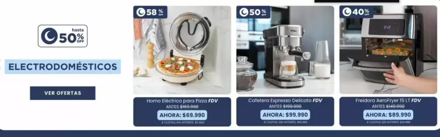 Catálogo Kitchen Center Página 2: Fdv - horno electrico para pizza €69.990,00, Fdv - cafetera expresso delicato €99.990,00
