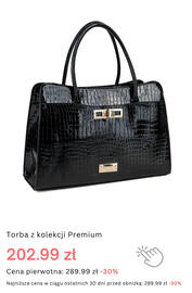 Monnari gazetka tydzień 43 Strona 12: Torba z kolekcji Premium €202,99