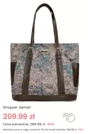 Monnari gazetka tydzień 43 Strona 6: Shopper damski Monnari €209,99