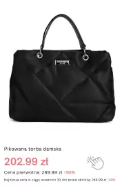 Monnari gazetka tydzień 43 Strona 8: Pikowana torba damska Monnari €202,99