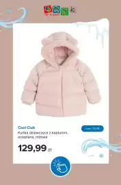 Smyk gazetka Strona 10: Kurtka dziewczęca z kapturem ocieplana różowa Cool Club €129,99
