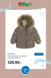 Smyk gazetka Strona 6: Kurtka chłopięca z kapturem ocieplana brązowa Cool Club €129,99