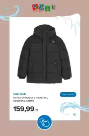 Smyk gazetka Strona 7: Kurtka chłopięca z kapturem ocieplana czarna Cool Club €159,99