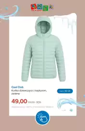 Smyk gazetka Strona 8: Kurtka dziewczęca z kapturem zielona Cool Club €49,00