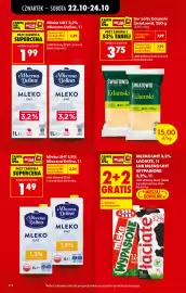 Biedronka gazetka | Codziennie niskie ceny Strona 2: Ser żółty Edamski Światowid €3,75, Mleko UHT 1,5% Mleczna Dolina €1,49