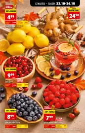 Biedronka gazetka | Codziennie niskie ceny Strona 23: Borówka amerykańska super size, opak €8,99, Żurawina, opak €9,99