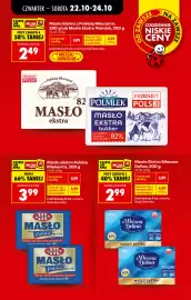 Biedronka gazetka | Codziennie niskie ceny Strona 3: Masło Ekstra z Polskiej Mleczarni, 200 g lub Masło Ekstra Polmlek €2,49