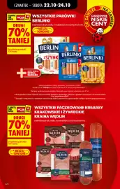 Biedronka gazetka | Codziennie niskie ceny Strona 4: Wszystkie parówki Berlinki