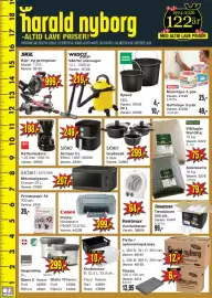 Harald Nyborg tilbudsavis uge 43 Side 1: Grydesæt 6 dele €299,00, Flytte-/opbevaringskasse €12,00