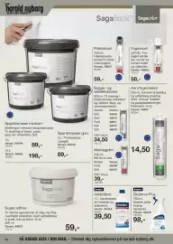 Harald Nyborg tilbudsavis uge 43 Side 24: Spartelmasse grov €89,00, Fugeskum 500 ml €58,00