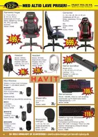 Harald Nyborg tilbudsavis uge 43 Side 48: Gamerstol Vegas €499,00, Mus Wireless €39,00