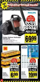 Vomar Voordeelmarkt folder Pagina 12: Oral-B Opzetborstels €19,99, Kodak Alkaline Batterijen €6,99