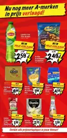 Vomar Voordeelmarkt folder Pagina 19: Danio Vanille €2,75, Heinz Tomato Frito Basilicum €1,39
