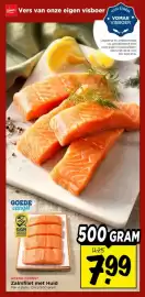 Vomar Voordeelmarkt folder Pagina 25: Zalmfilet met Huid €7,99, GOEDE VANGST Zalmfilet met Huid €7,99
