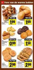 Vomar Voordeelmarkt folder Pagina 26: Kip Empanada of Frankfurter Snack €0,99, Appel-beignets €2,99