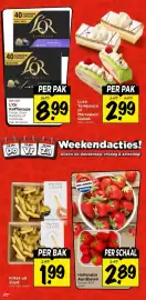 Vomar Voordeelmarkt folder Pagina 3: L'Or Koffiecups €8,99, Luxe Tompouce of Marsepein Gebak €2,99
