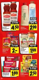 Vomar Voordeelmarkt folder Pagina 33: Alle Maggi Droge Sauzen €2,50, Santa Maria Seasoning Mixen €2,00