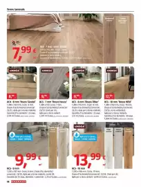 Catálogo Bauhaus Página 14: Logoclic - suelos laminados ac5 10 mm polar €13,99, Suelos laminados ac5 7mm serie roble €7,99