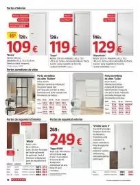 Catálogo Bauhaus Página 16: Puerta corredera de vidrio saiko €127,00, Puertas de seguridad de exterior vh500 serie v €679,00
