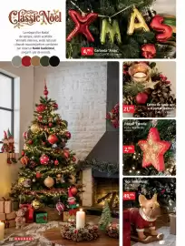 Catálogo Bauhaus Página 22: Perro con esquis €49,99, Adorno estrella €2,99