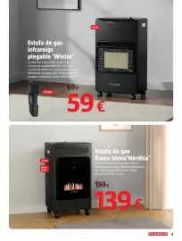 Catálogo Bauhaus Página 3: Fulmo - estufa de gas llama azul nordica €139,00