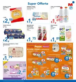 Volantino Migross Superstore Pagina 9: Yogurt Müller assortiti €2,99, Milk Pro High Protein €1,75