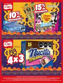 Catálogo Zorro Página 2: DE VENTA EN ZORRO €10% HWY DRAGEES de descuento omentos mentos Pastillas Mentos mint 16-12 pzs