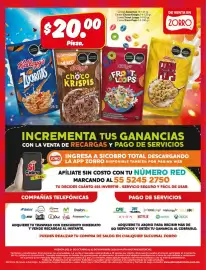 Catálogo Zorro Página 8: Kellogg's Zucaritas Choco Krispis Froot Loops Corn Pops €20,00