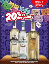 Catálogo Zorro Página 32: Jose Cuervo Tradicional €259,00