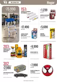 Catálogo Supermercados Tadicor semana 43 Página 10: Mor - banqueta mor escalera €75.990,00, Adhesivo transparente €5.690,00