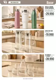Catálogo Supermercados Tadicor semana 43 Página 11: Jarra con tapa €19.990,00, Set botella + 6 vasos €39.990,00