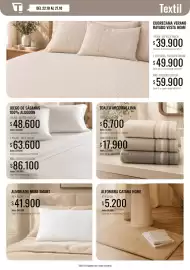 Catálogo Supermercados Tadicor semana 43 Página 12: Juego de sábanas 100% algodón €48.600,00