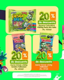 Catálogo Surtifamiliar Página 4: Colombina Gomitas Grissly Cerebro, Colombina Fiesta Mix