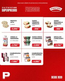 Catálogo Piantoni Supermayorista semana 43 Página 4: La serenisima crema €2.760,00, La serenisima queso crema €3.599,00