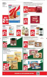 Volantino Pam Pagina 4: Biscotti Mulino Bianco €2,69, Merce 'Kinder Brioss' Ferrero €2,49