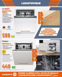 Volantino Expert Pagina 11: Bosch lavastoviglie SMV4HCX09E Serie 4 €599,00