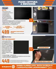 Volantino Expert Pagina 4: DeLonghi SLI 754 €499,00, Electrolux Matt SE CIV63449CT €449,00