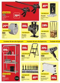 Jula reklamblad Sida 10: Anslut Konvektorelement €199,00, Hard Head penselsats 10 delar €49,90