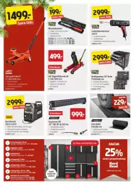 Jula reklamblad Sida 2: Stanley Kombisvets 160 A 230 V €2.999,00, MeeC Tools lätt lågprofildomkraft €499,00