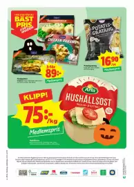 Stora Coop reklamblad vecka 44 Sida 12: Dafgårds färdigrätter €89,00, Coop potatisgratäng €16,90