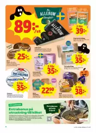 Stora Coop reklamblad vecka 44 Sida 6: Polarbröd frönuftig €22,90, Pågen bröd €38,00