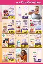 PlusMarket akciós újság Oldal 10: Hippis bio gyümölcspep €550,00, Kecskeméti bio bébiétel €550,00