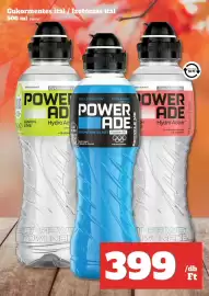 Family Diszkont akciós újság hét 43 Oldal 27: Powerade €399,00