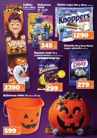 Family Diszkont akciós újság hét 43 Oldal 9: Halloween vődör €599,00, Figaro halloween bananas in chocolate €299,00